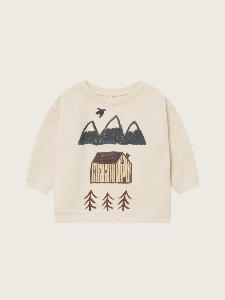 Organic Zoo - Cabin Adventure Sweatshirt in Undyed