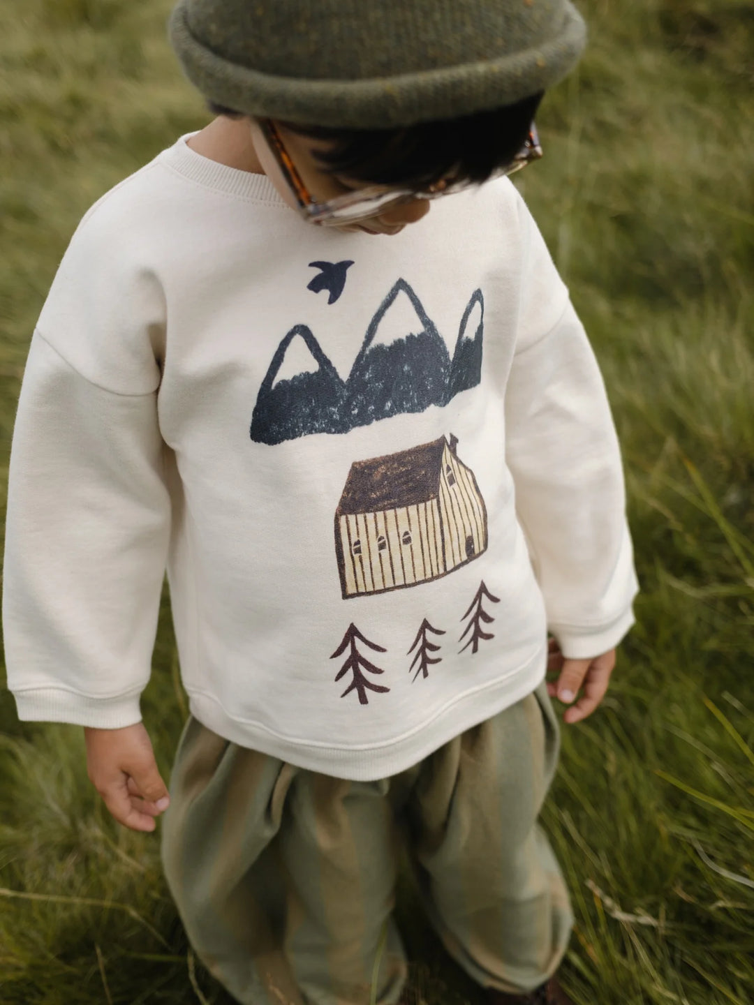 Organic Zoo - Cabin Adventure Sweatshirt in Undyed