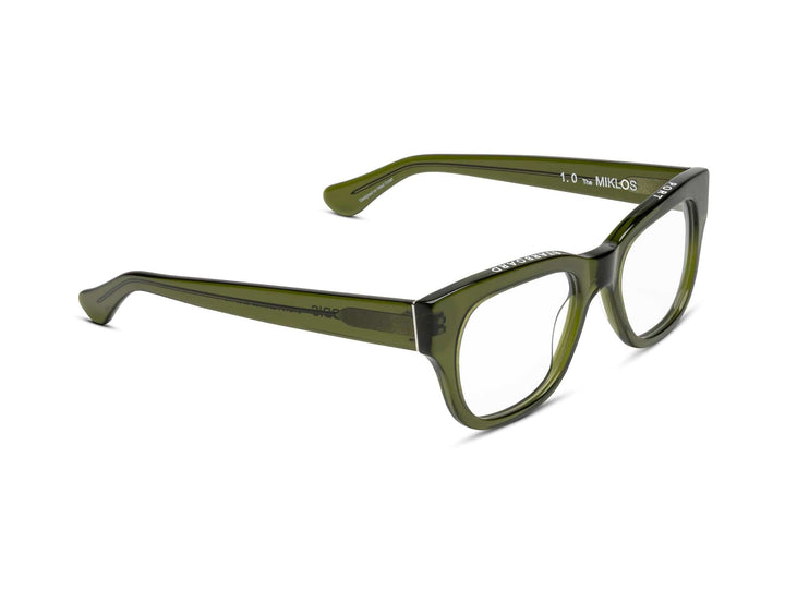 Caddis – Miklos Blue Light + Reading Glasses in  Heritage Green