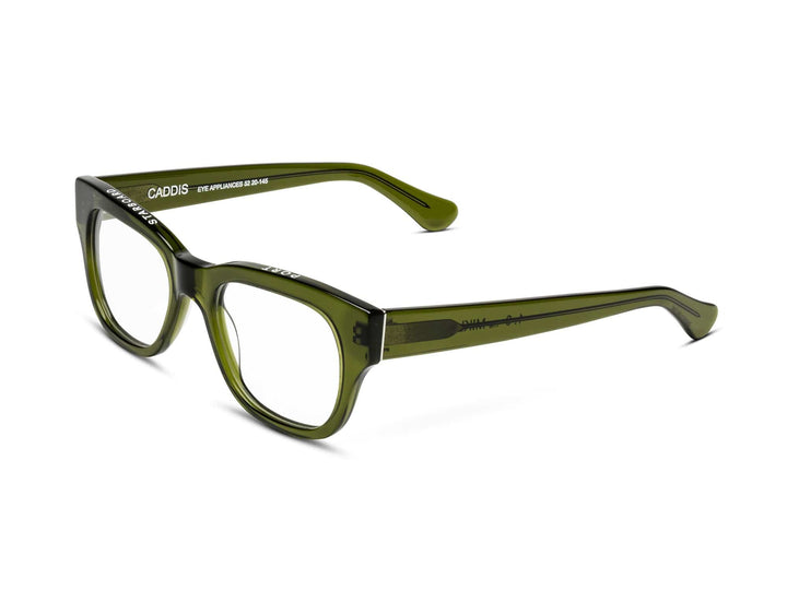 Caddis – Miklos Blue Light + Reading Glasses in  Heritage Green
