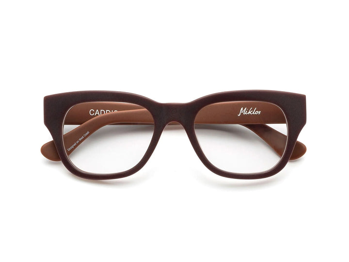 Caddis – Miklos Blue Light + Reading Glasses in Friar Tuck