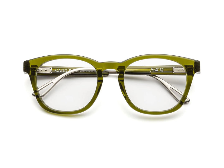 Caddis – Pinto Blue Light + Reading Glasses in Heritage Green