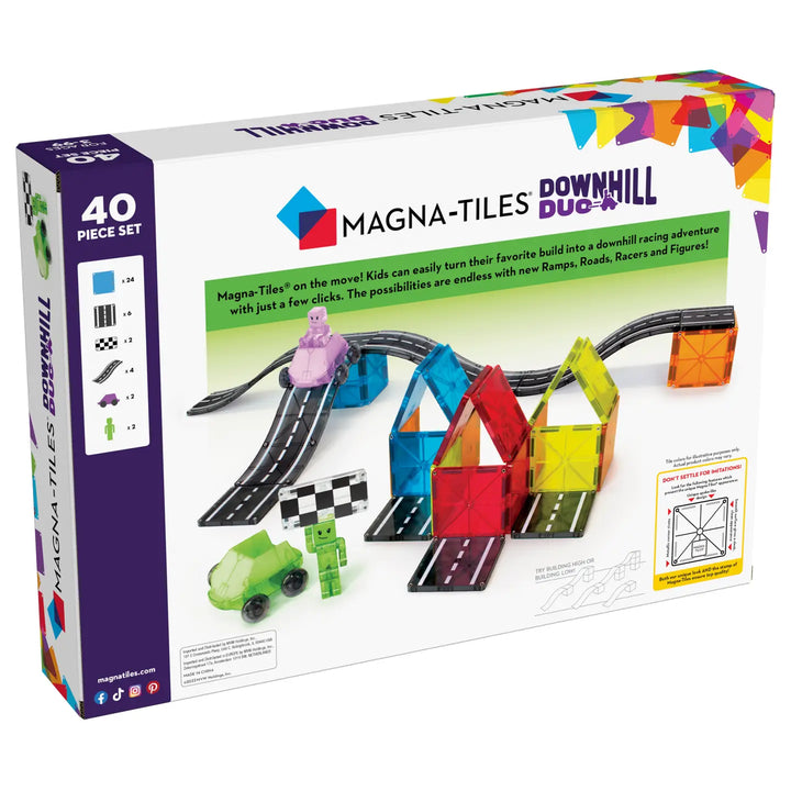 Magna-Tiles - Magna-Tiles Downhill Duo 40-Piece Set