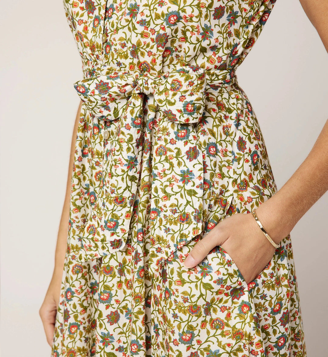 Cleobella – Cheyenne Midi Dress in Viti Flora Print