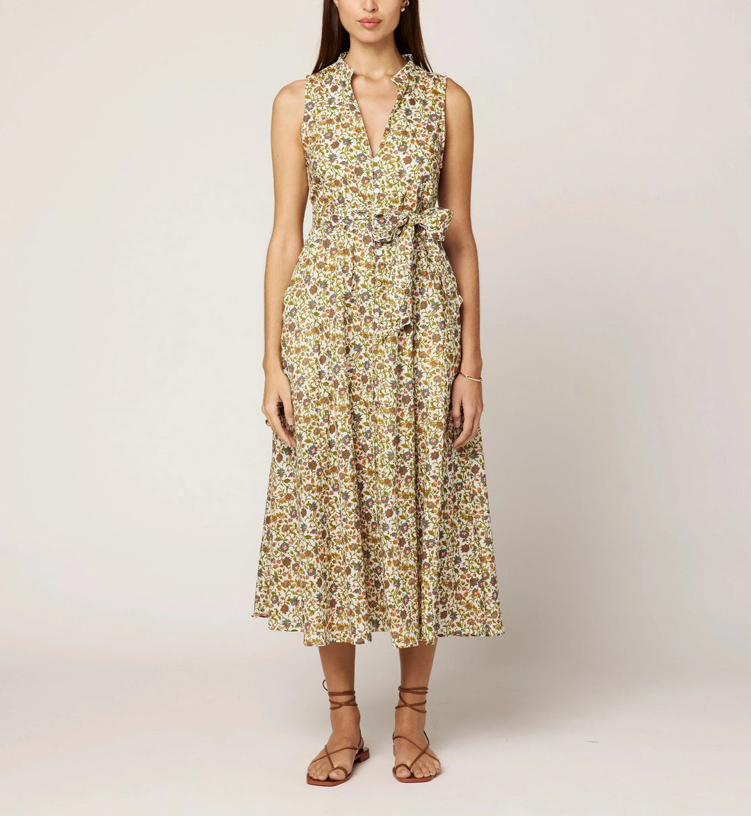 Cleobella – Cheyenne Midi Dress in Viti Flora Print