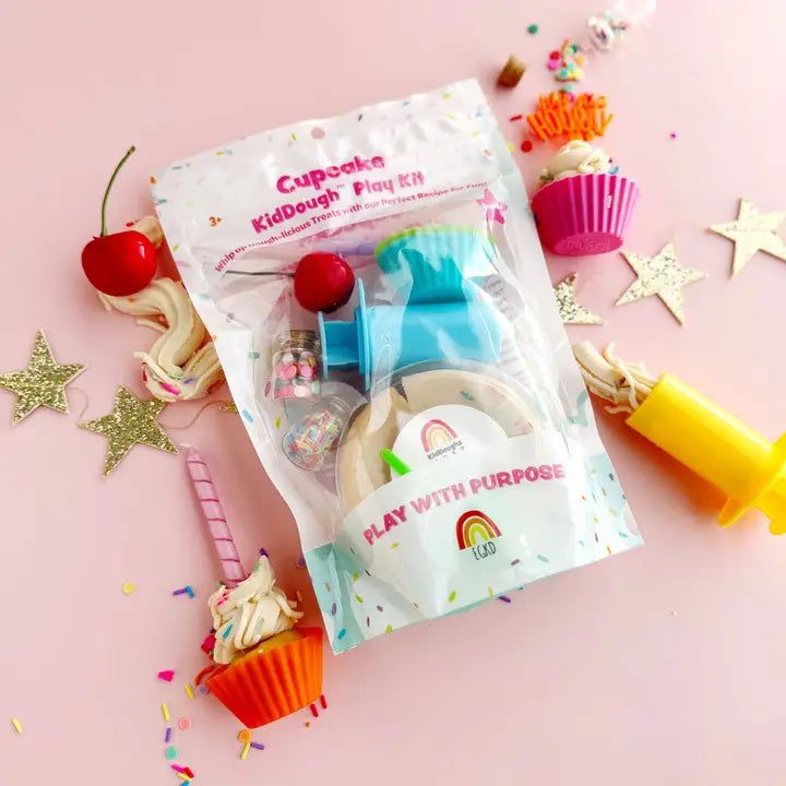 Earth Grown KidDoughs - Kid Dough Play Kit in Cupcake