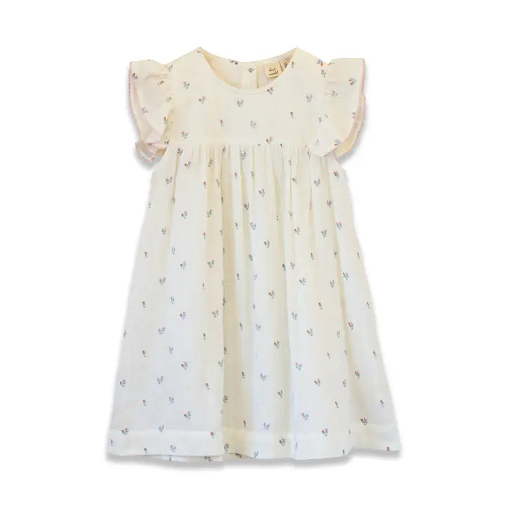 Beet World – Hannah Dress in Petit Floret