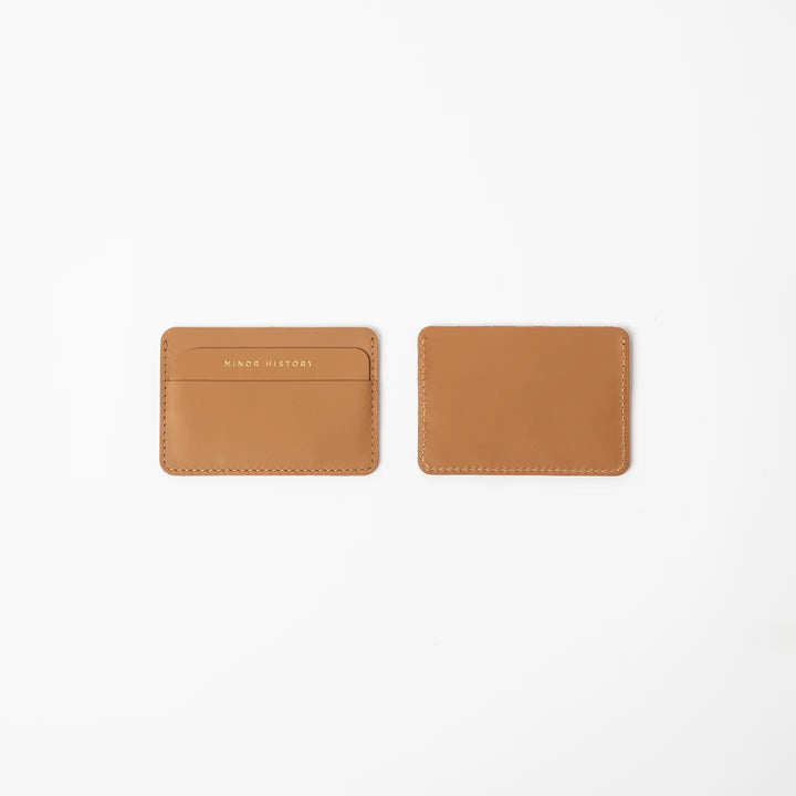 Minor History – The Metro Card Case in Saddle