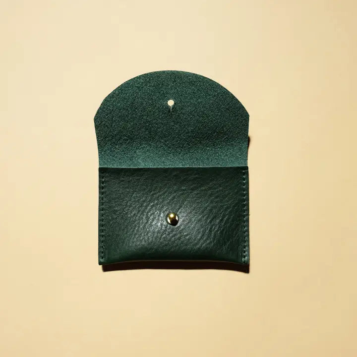 Primecut – Kelp Leather Card Holder