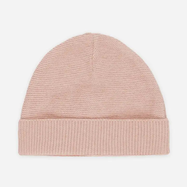 Quincy Mae – Baby Beanie in Heathered Rose