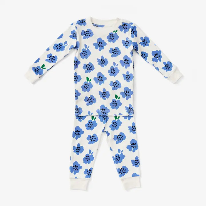 Lewis – Pajama Set in Berry Gardenia