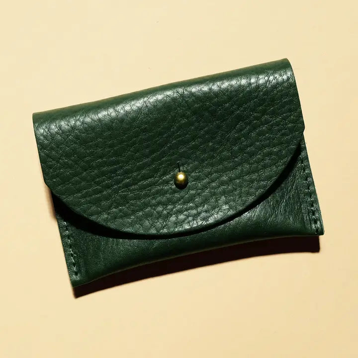 Primecut – Kelp Leather Card Holder