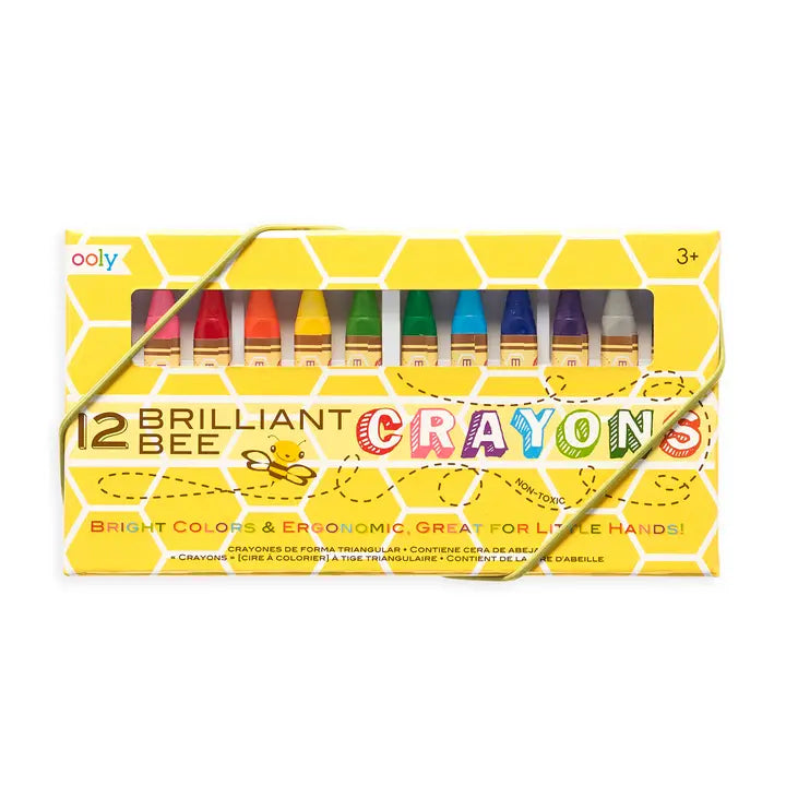 Ooly – Brilliant Bee Crayon Set of 12