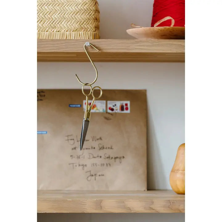 Brass Handle Scissors