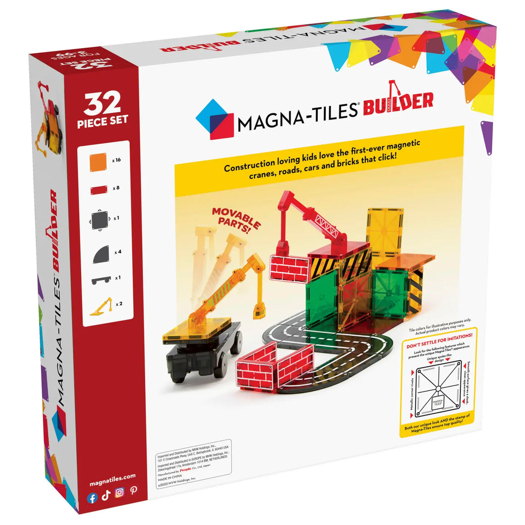 Magna-Tiles - Magna-Tiles Builder 32-Piece Set
