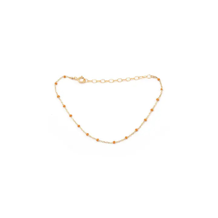 May Martin – Enamel and Gold Bracelet