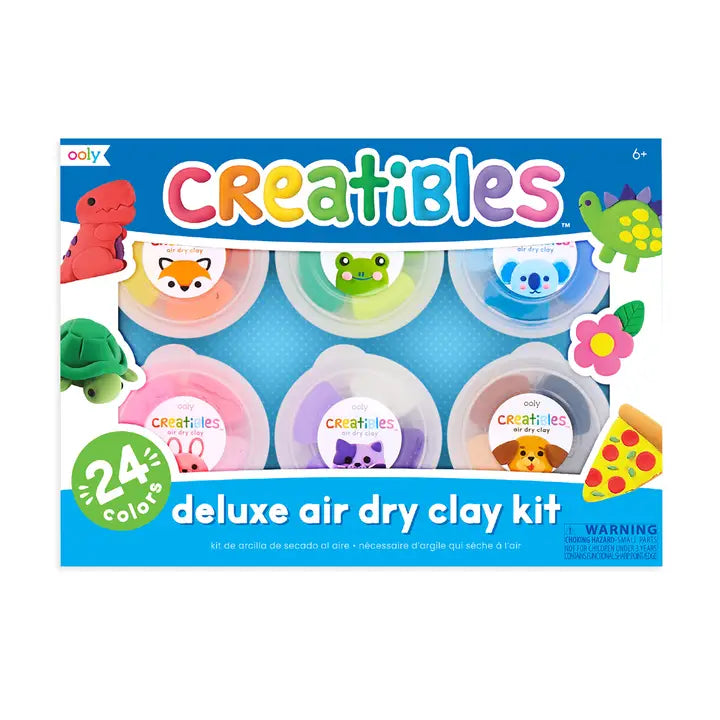 Ooly – Creatibles Deluxe Air Dry Clay Kit
