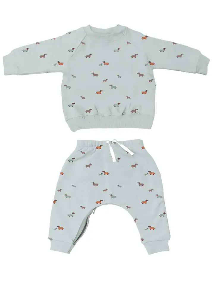 Gunamuna – Sweatshirt + Pants Set in Woof