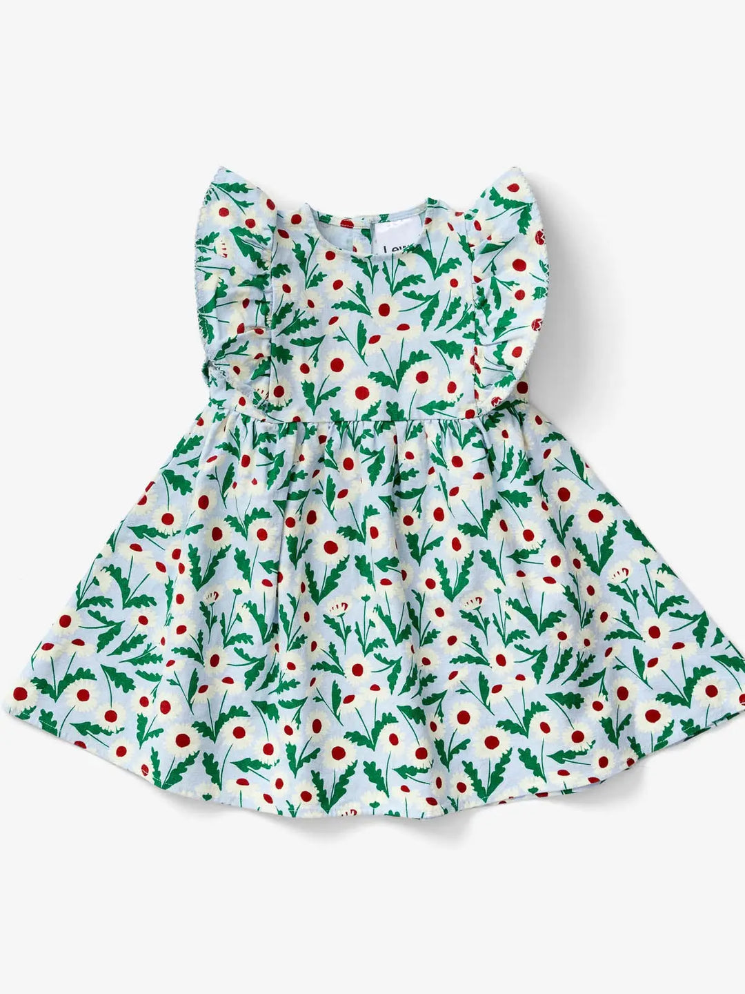 Lewis – Ruffle Dress in Daisy Horizon