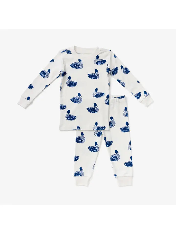 Lewis – Pajama Set in Duck Denim