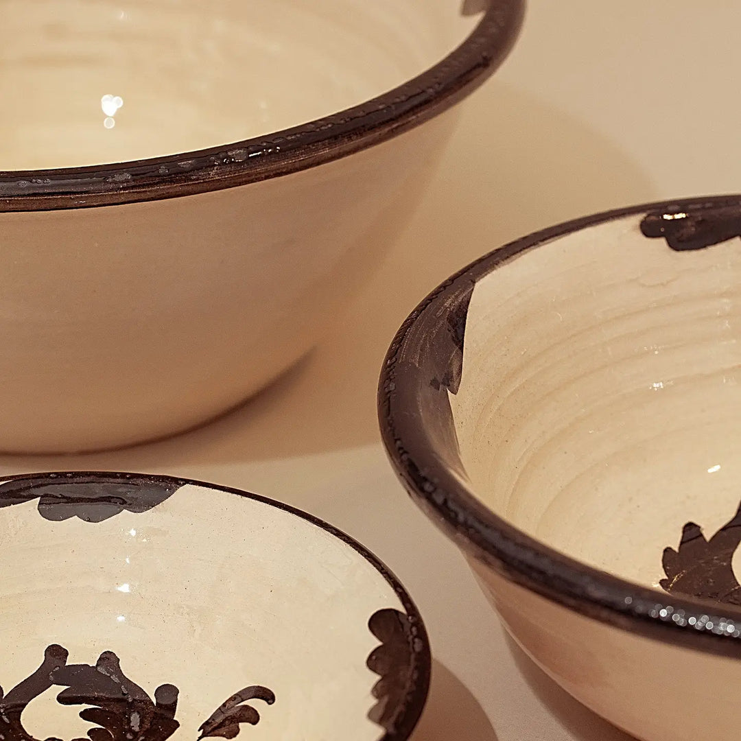 Eturel Madrid - Granaino Ceramic Bowl in Black