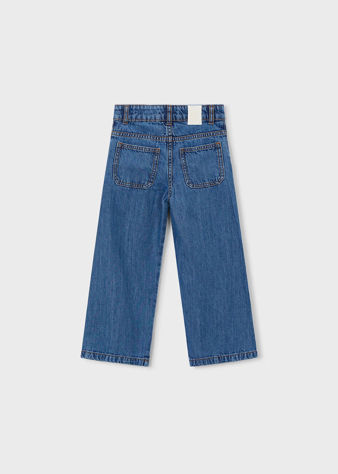 Mayoral – Loose-Fit Wide Jeans in Dark Denim