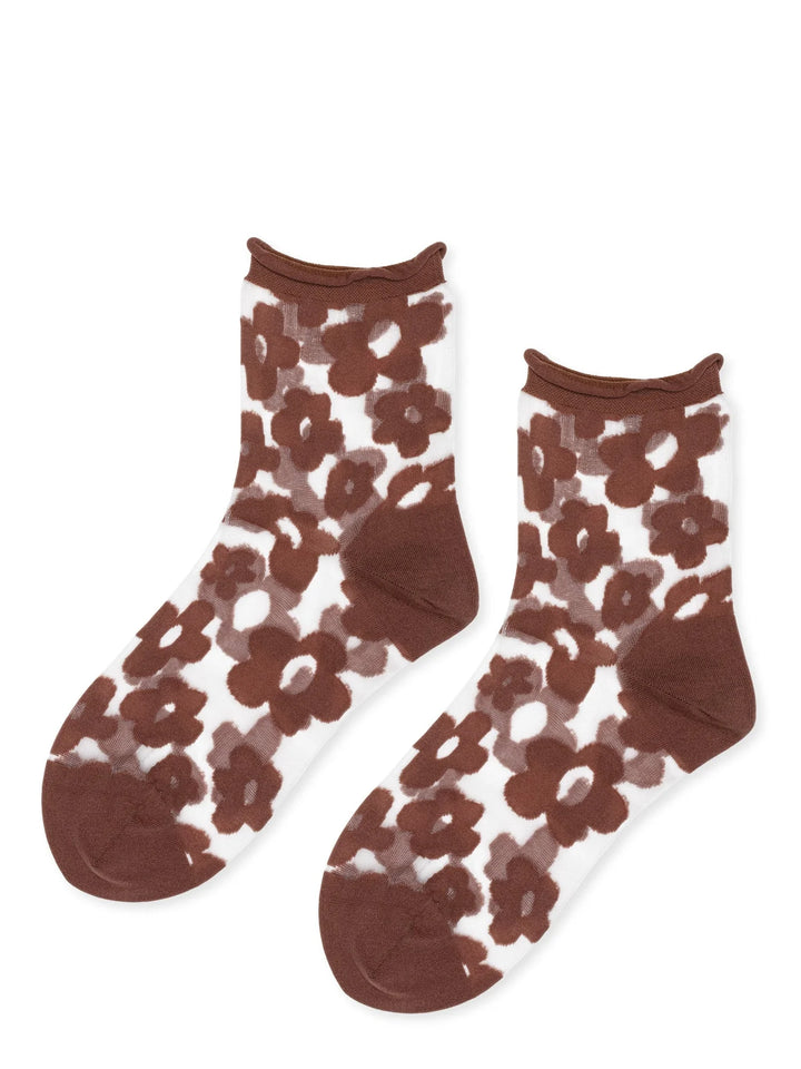 Hansel from Basel – Pop Sheer Short Crew in Mocha
