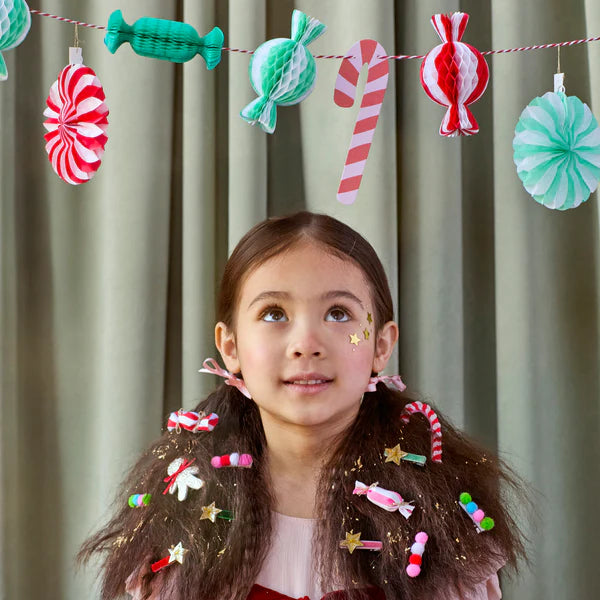 Meri Meri - Gingerbread House Hair Clips