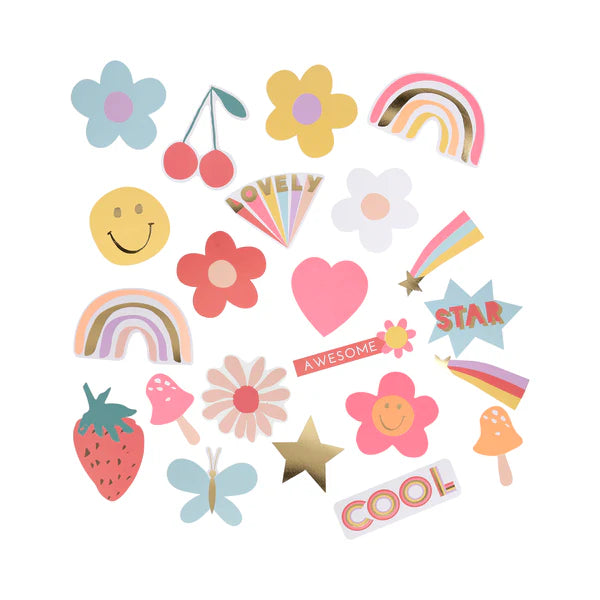 Meri Meri - Happy Icons Shaped Stickers
