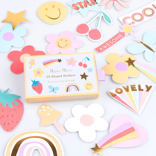 Meri Meri - Happy Icons Shaped Stickers