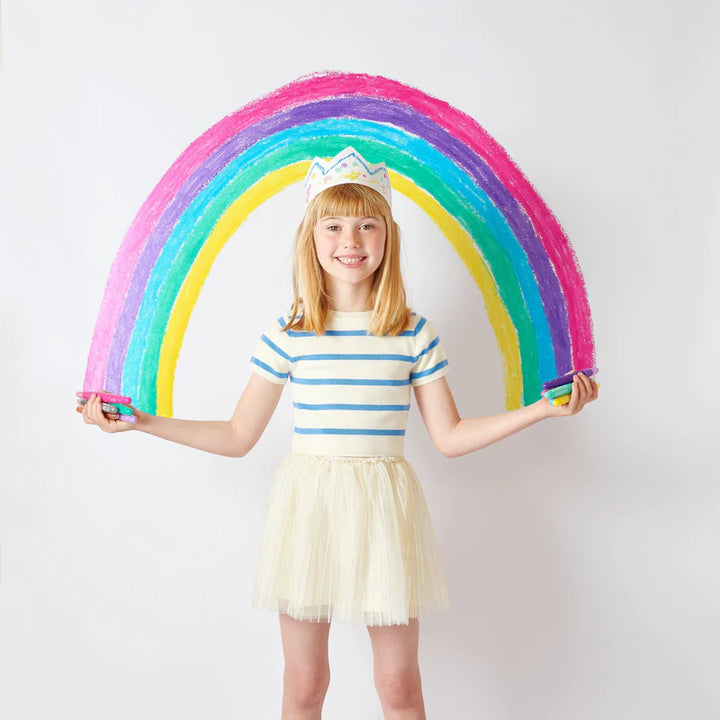 Ooly - Rainbow Sparkle Metallic Watercolor Gel Crayons