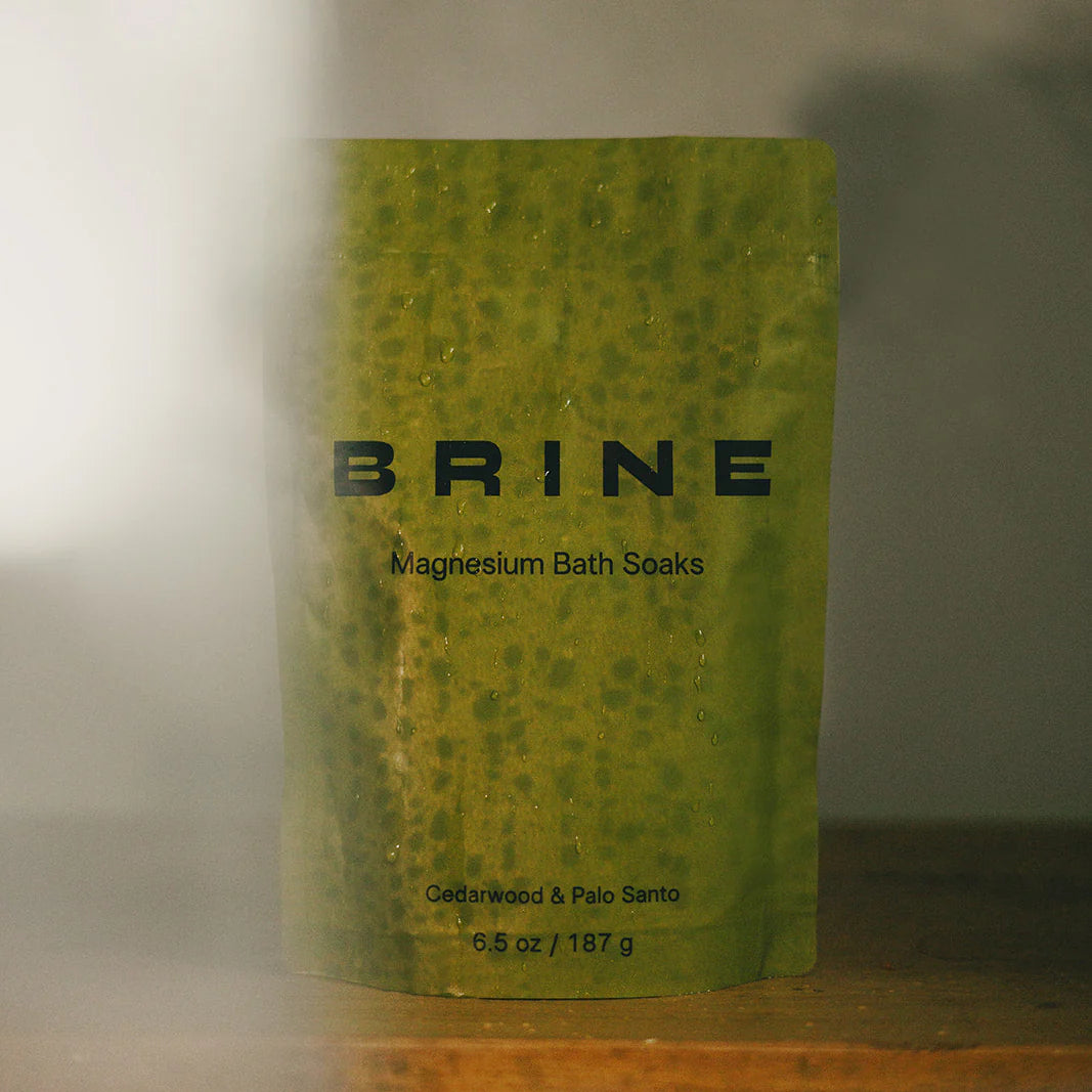 Brine - Magnesium Bath Soak in Cedarwood and Palo Santo