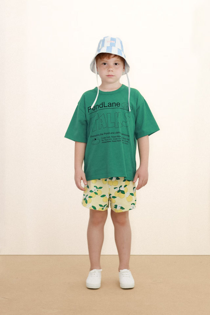 Tiny Cottons – Oranges Rib Shorts