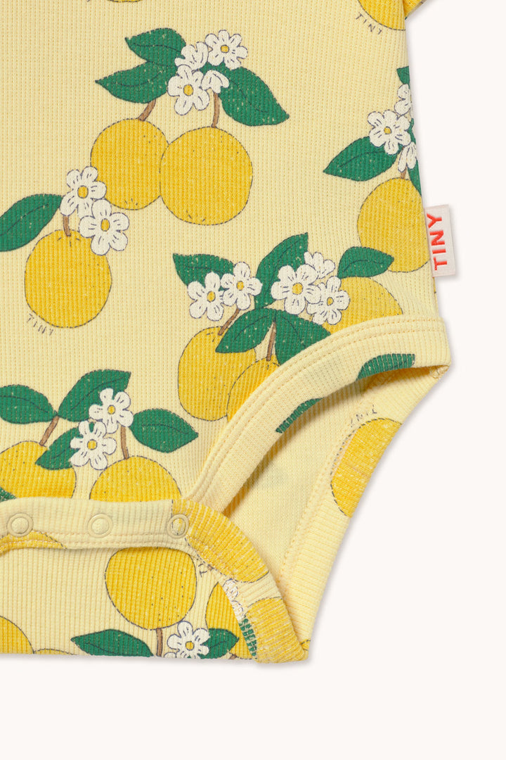 Tiny Cottons – Oranges Rib Onesie