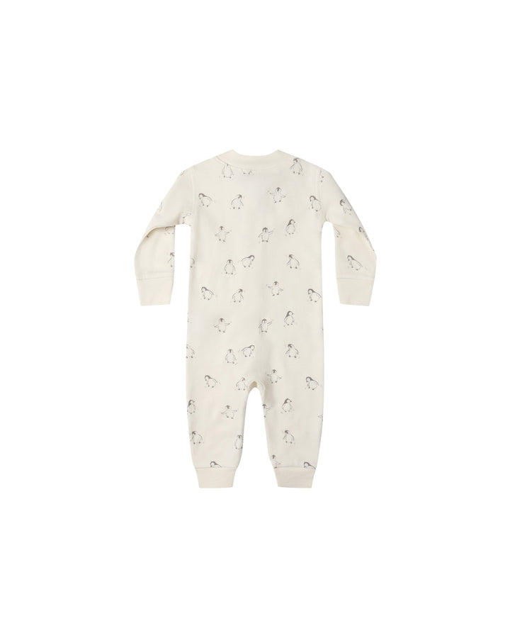 Quincy Mae – Zip Long Sleeve Sleeper in Penguins