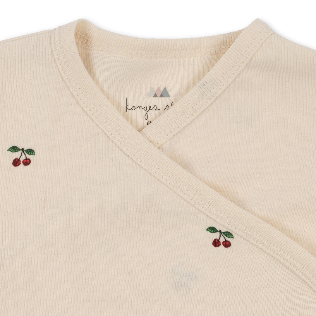 Konges Slojd - Wrap Onesie in Cherries