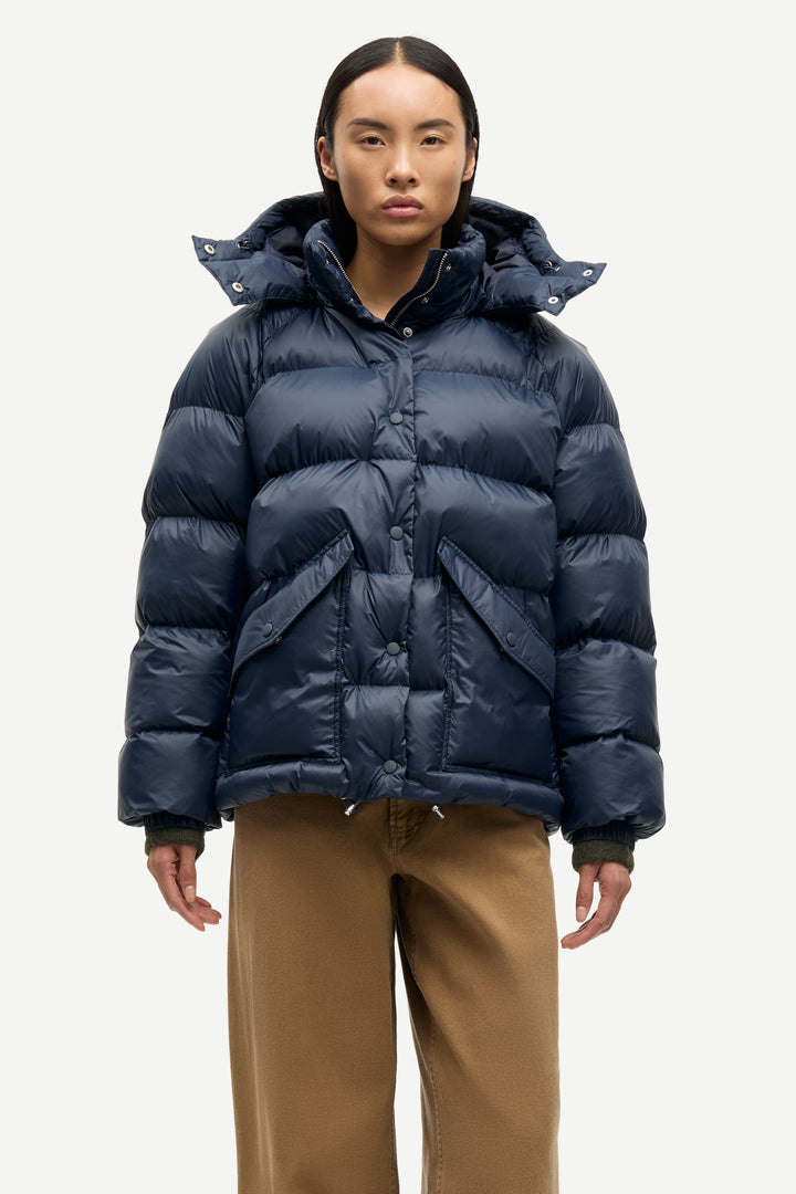 Samsoe Samsoe – Sahanay Coat in Salute