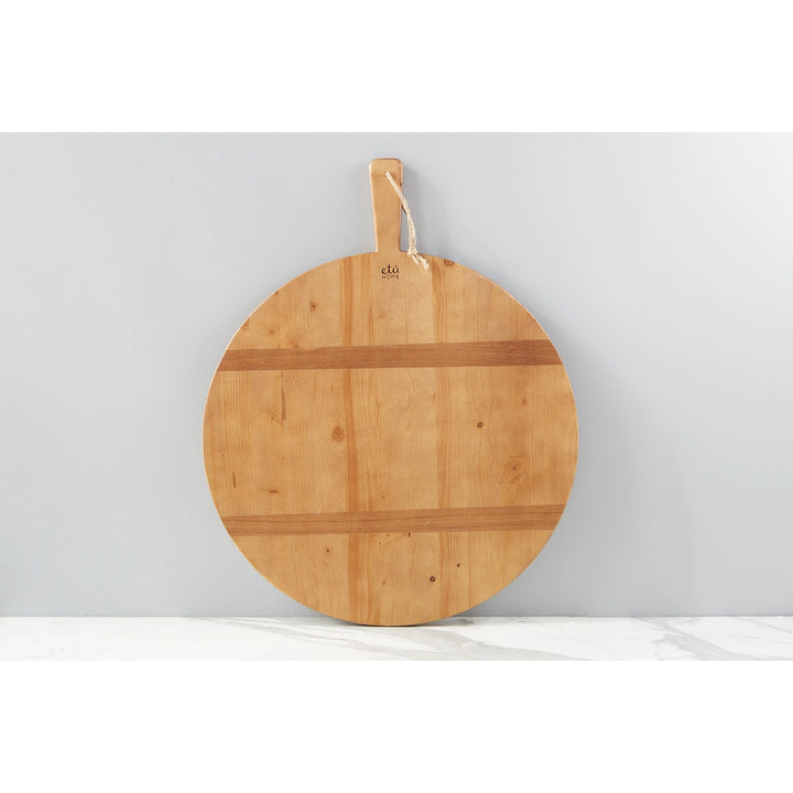 Etu Home - Round Pine Charcuterie Board