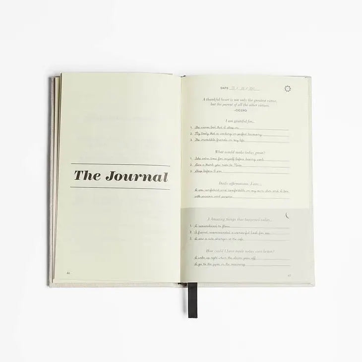 The Five Minute Journal in Black