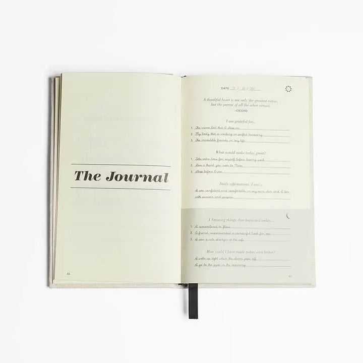 The Five Minute Journal in Black