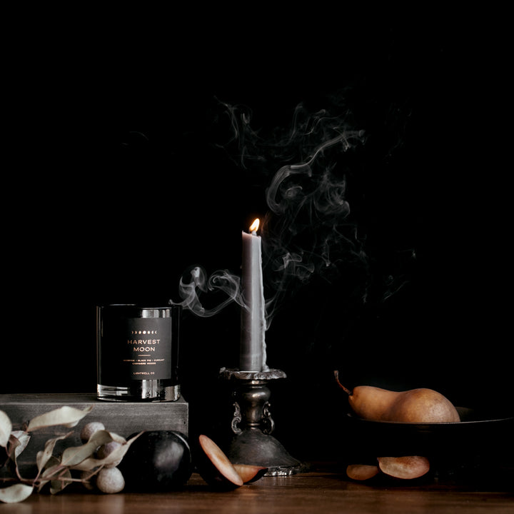 Lightwell Co. - Harvest Moon Black Tumbler Candle