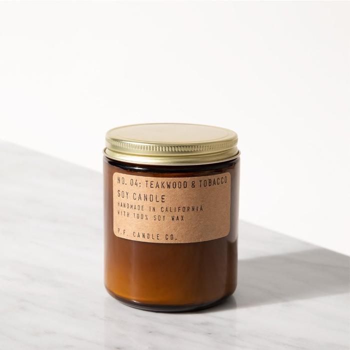 P.F Candle Co. – Teakwood & Tobacco Candle