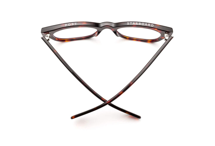 Caddis – Miklos Blue Light + Reading Glasses in Polished Turtle