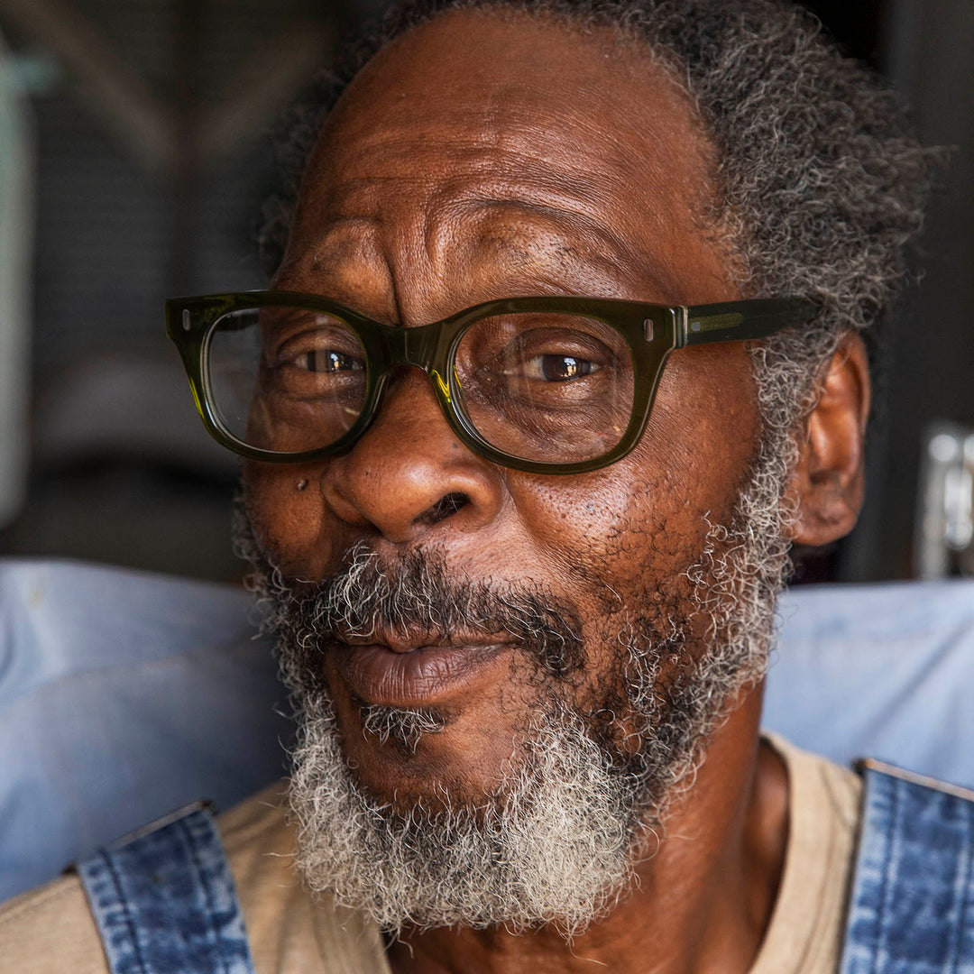 Caddis – Bixby Reading/Bluelight Glasses in Heritage Green